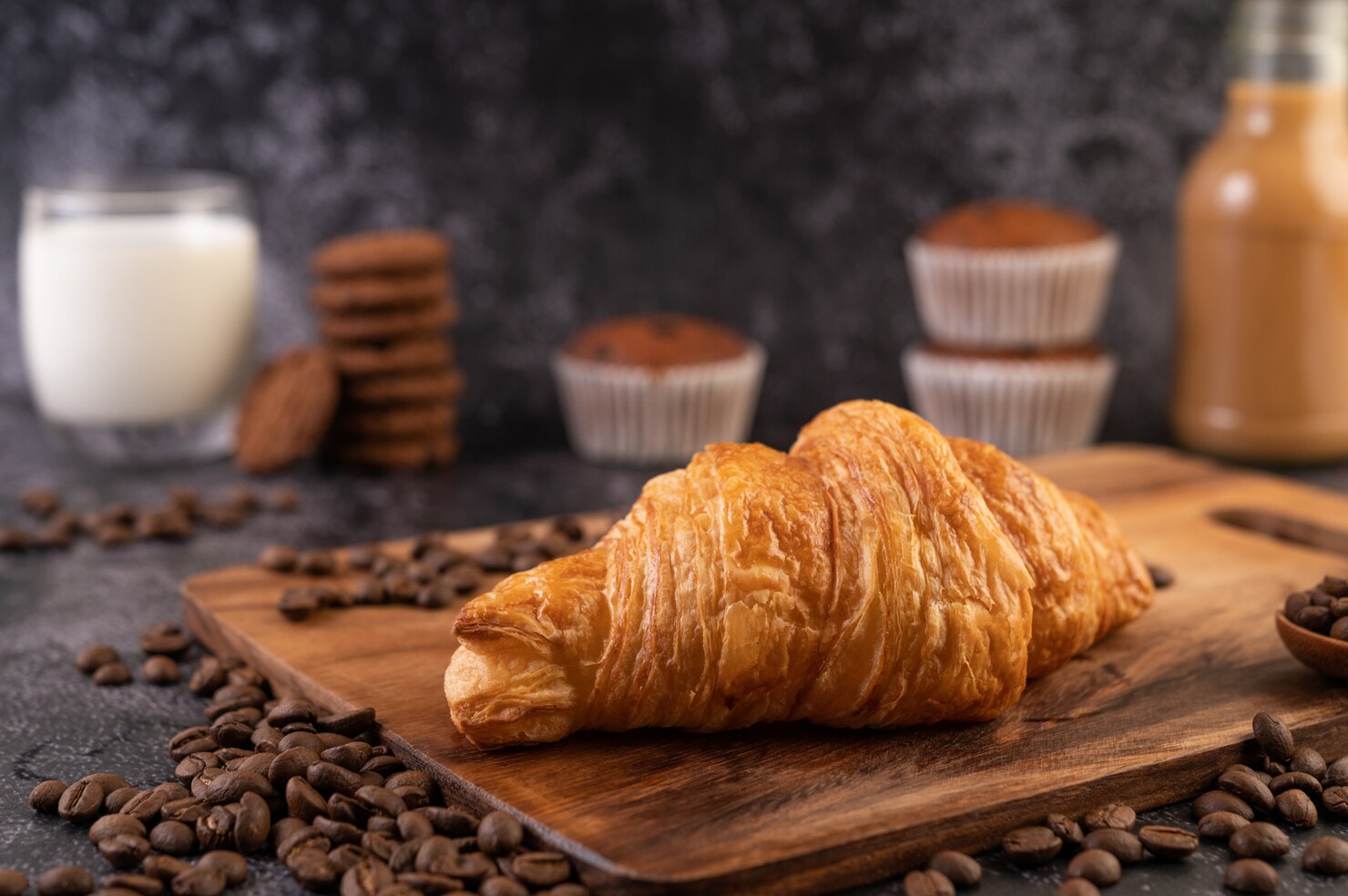 Imagen de un croissant