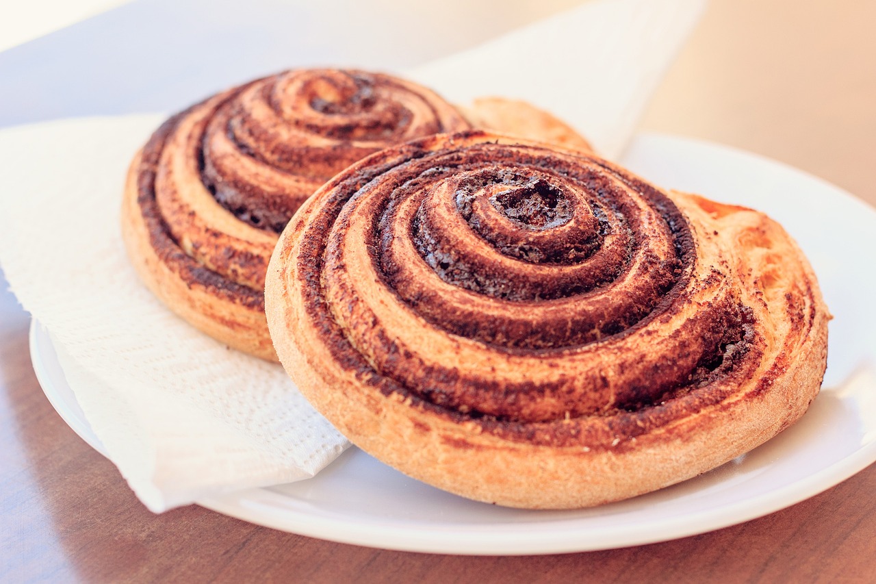 Imagen de un rollo de canela